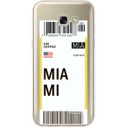 Прозрачный чехол Uprint Samsung A520 Galaxy A5 2017 Ticket Miami