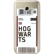 Прозрачный чехол Uprint Samsung A520 Galaxy A5 2017 Ticket Hogwarts