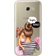 Прозрачный чехол Uprint Samsung A520 Galaxy A5 2017 Super Mama and Daughter