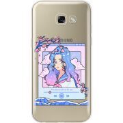 Прозрачный чехол Uprint Samsung A520 Galaxy A5 2017 The Sakuras Will Cry For You