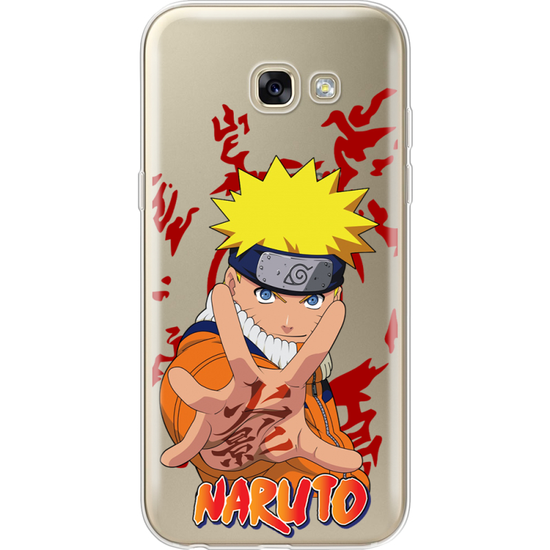 Прозрачный чехол Uprint Samsung A520 Galaxy A5 2017 Naruto