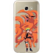 Прозрачный чехол Uprint Samsung A520 Galaxy A5 2017 Naruto and Kurama