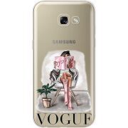 Прозрачный чехол Uprint Samsung A520 Galaxy A5 2017 VOGUE