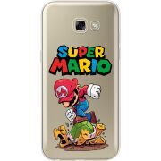 Прозрачный чехол Uprint Samsung A520 Galaxy A5 2017 Super Mario