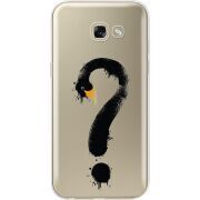 Прозрачный чехол Uprint Samsung A520 Galaxy A5 2017 Swan question