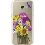 Прозрачный чехол Uprint Samsung A520 Galaxy A5 2017 My Bouquet