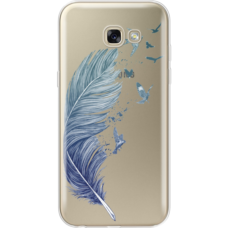 Прозрачный чехол Uprint Samsung A520 Galaxy A5 2017 Feather