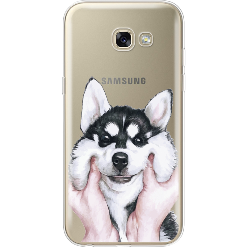 Прозрачный чехол Uprint Samsung A520 Galaxy A5 2017 Husky