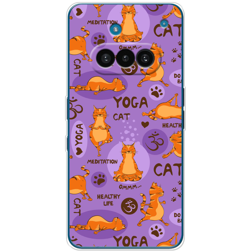 Чохол BoxFace Nothing Phone (3a) Yoga Cat