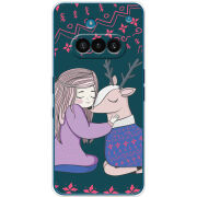 Чохол BoxFace Nothing Phone (3a) Girl and deer