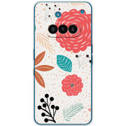 Чохол BoxFace Nothing Phone (3a) Line Flowers
