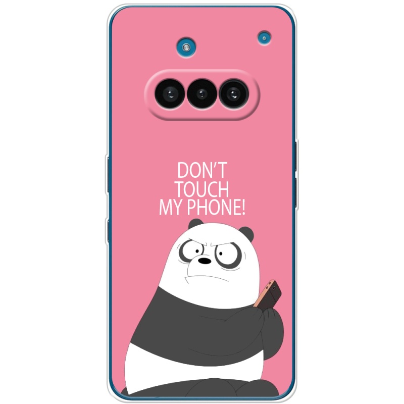 Чохол BoxFace Nothing Phone (3a) Dont Touch My Phone Panda