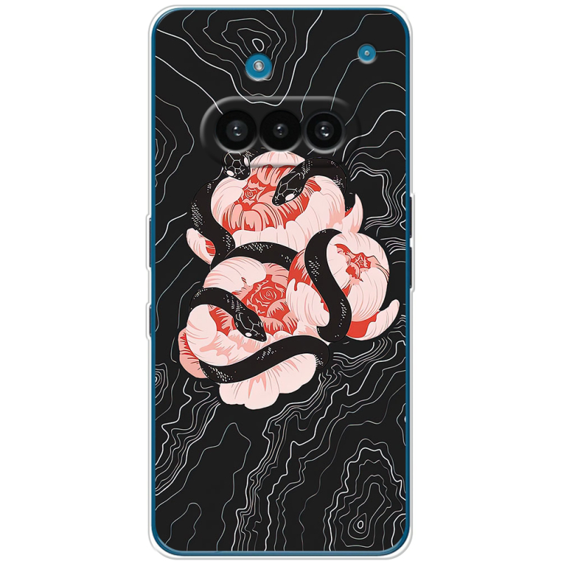 Чохол BoxFace Nothing Phone (3a) Snake Rose