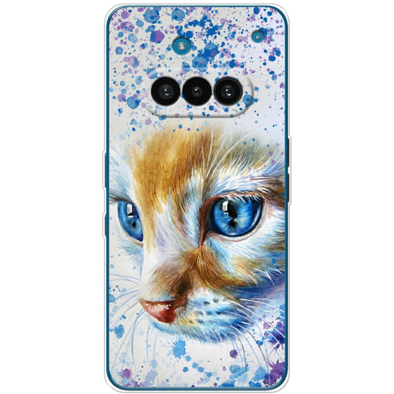 Чохол BoxFace Nothing Phone (3a) Голубоглазый Кот