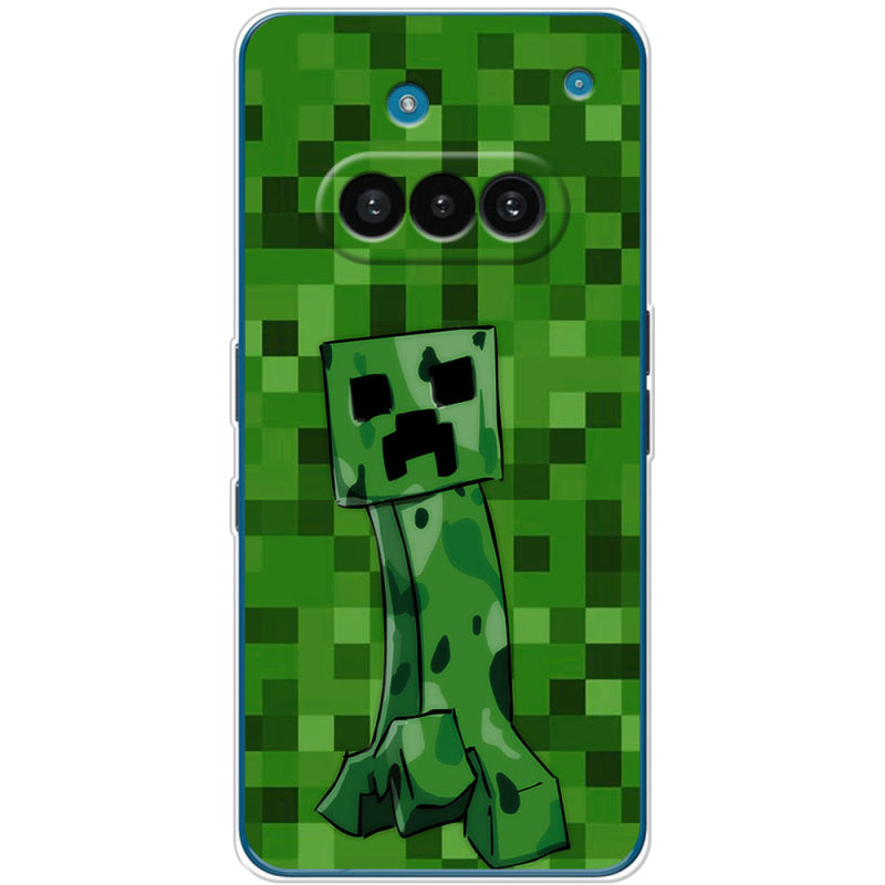 Чохол BoxFace Nothing Phone (3a) Minecraft Creeper
