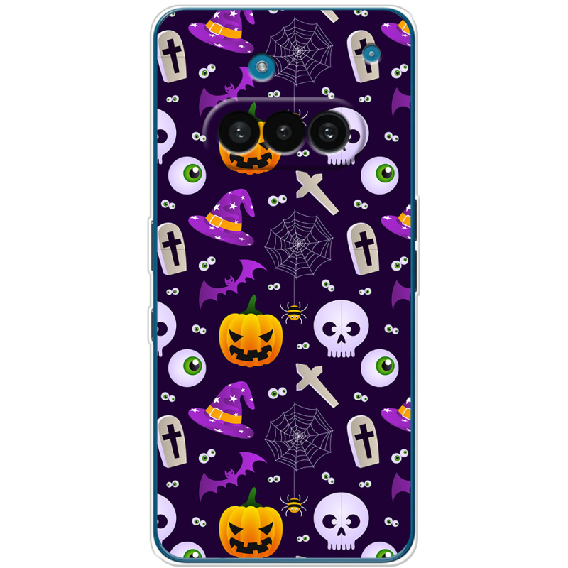 Чохол BoxFace Nothing Phone (3a) Halloween Purple Mood