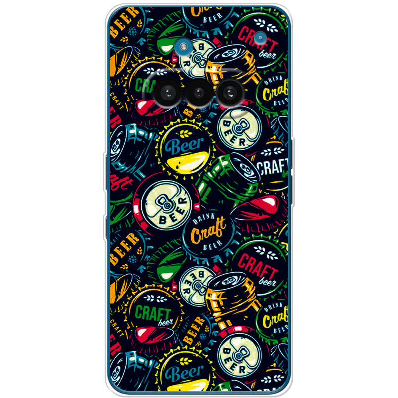 Чохол BoxFace Nothing Phone (3a) Bottle Caps
