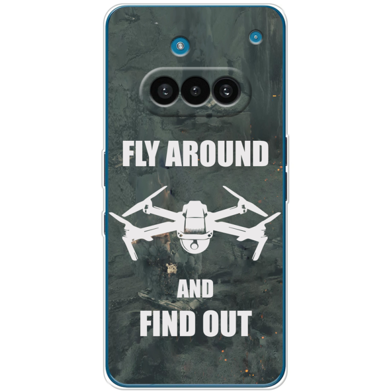 Чохол BoxFace Nothing Phone (3a) Дрон Fly Around