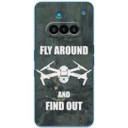 Чохол BoxFace Nothing Phone (3a) Дрон Fly Around