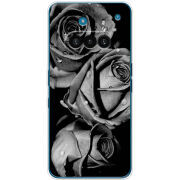 Чохол BoxFace Nothing Phone (3a) Black and White Roses