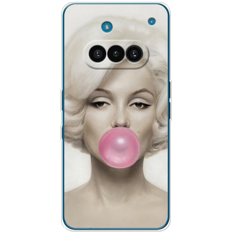 Чохол BoxFace Nothing Phone (3a) Marilyn Monroe Bubble Gum
