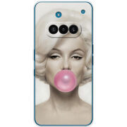 Чохол BoxFace Nothing Phone (3a) Marilyn Monroe Bubble Gum