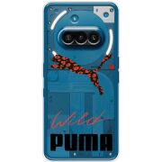 Прозорий чохол BoxFace Nothing Phone (3a) Wild Cat