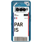 Прозорий чохол BoxFace Nothing Phone (3a) Ticket Paris