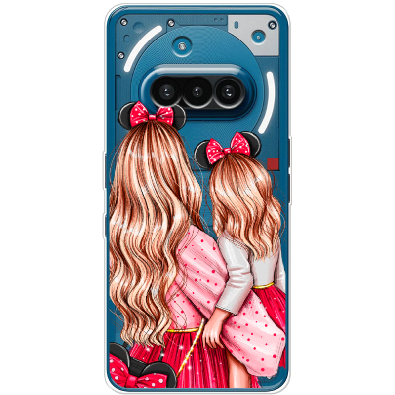 Прозорий чохол BoxFace Nothing Phone (3a) Mouse Girls