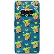 Прозорий чохол BoxFace Nothing Phone (3a) Pattern Baby Yoda