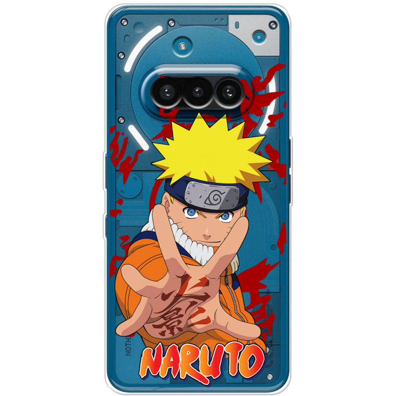 Прозорий чохол BoxFace Nothing Phone (3a) Naruto