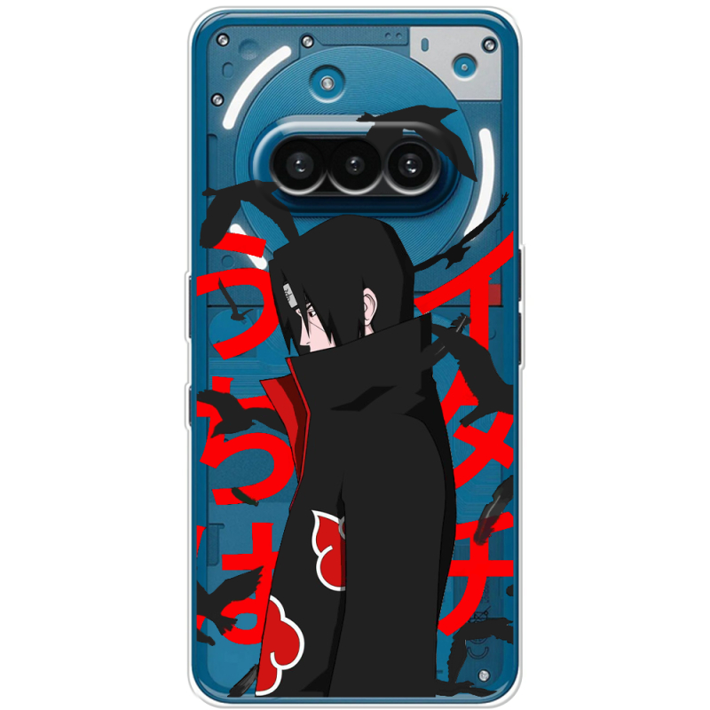Прозорий чохол BoxFace Nothing Phone (3a) Учиха Итачи