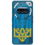 Прозорий чохол BoxFace Nothing Phone (3a) Gold Trident