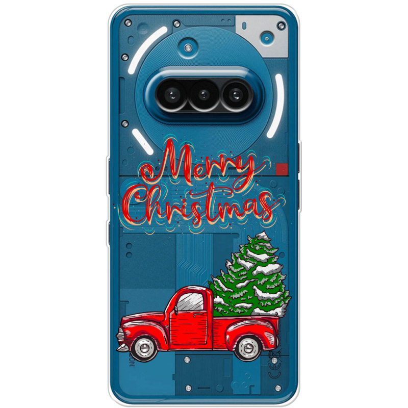 Прозорий чохол BoxFace Nothing Phone (3a) Holiday Car