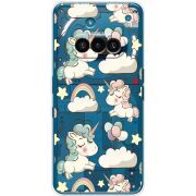 Прозорий чохол BoxFace Nothing Phone (3a) Unicorns