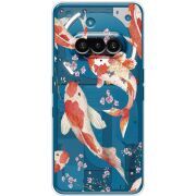 Прозорий чохол BoxFace Nothing Phone (3a) Japanese Koi Fish