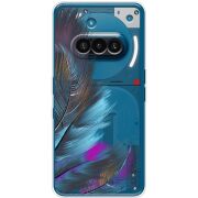 Прозорий чохол BoxFace Nothing Phone (3a) Feathers