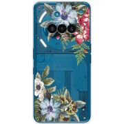 Прозорий чохол BoxFace Nothing Phone (3a) Floral