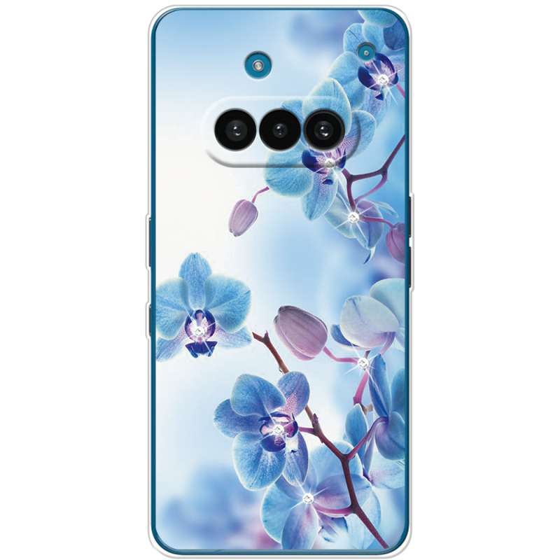 Чохол зі стразами Nothing Phone (3a) Orchids