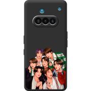 Чорний чохол BoxFace Nothing Phone (3a) BTS