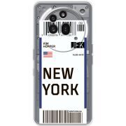 Прозорий чохол BoxFace Nothing Phone (3a) Pro Ticket New York