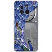 Чохол зі стразами Nothing Phone (3a) Pro Peafowl