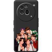 Чорний чохол BoxFace Nothing Phone (3a) Pro BTS