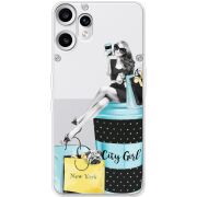 Прозорий чохол BoxFace Nothing CMF Phone 2 Pro City Girl