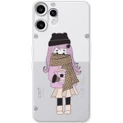 Прозорий чохол BoxFace Nothing CMF Phone 2 Pro Winter Morning Girl