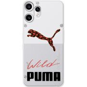 Прозорий чохол BoxFace Nothing CMF Phone 2 Pro Wild Cat