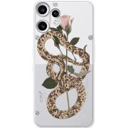 Прозорий чохол BoxFace Nothing CMF Phone 2 Pro Glamor Snake