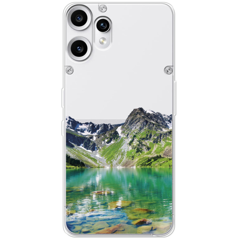 Прозорий чохол BoxFace Nothing CMF Phone 2 Pro Green Mountain