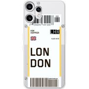 Прозорий чохол BoxFace Nothing CMF Phone 2 Pro Ticket London