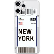 Прозорий чохол BoxFace Nothing CMF Phone 2 Pro Ticket New York